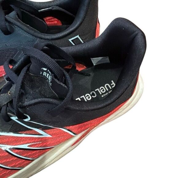 New Balance FuelCell Rebel Men’s Red & Black Low Top Lace-Up Running Shoes sz 12 main image 9